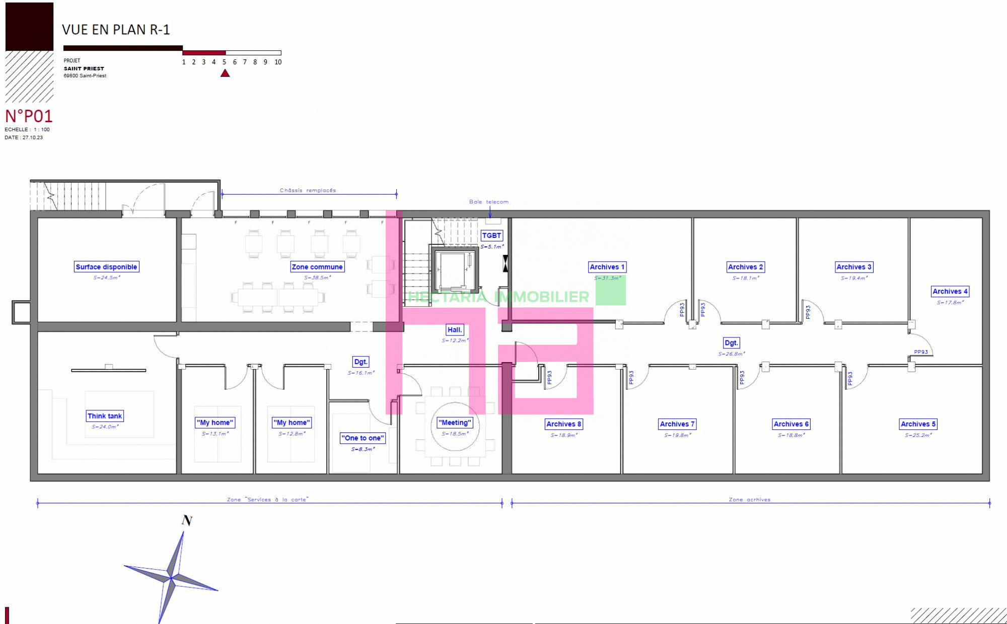 PLATEAUX DE BUREAUX REFAITS A NEUF A LOUER - Photo 23