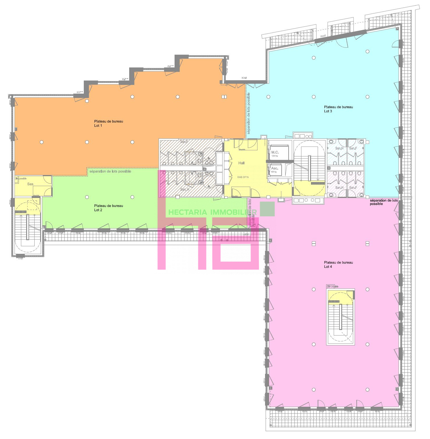 Immobilier Professionnel à louer Villeurbanne - Photo 994